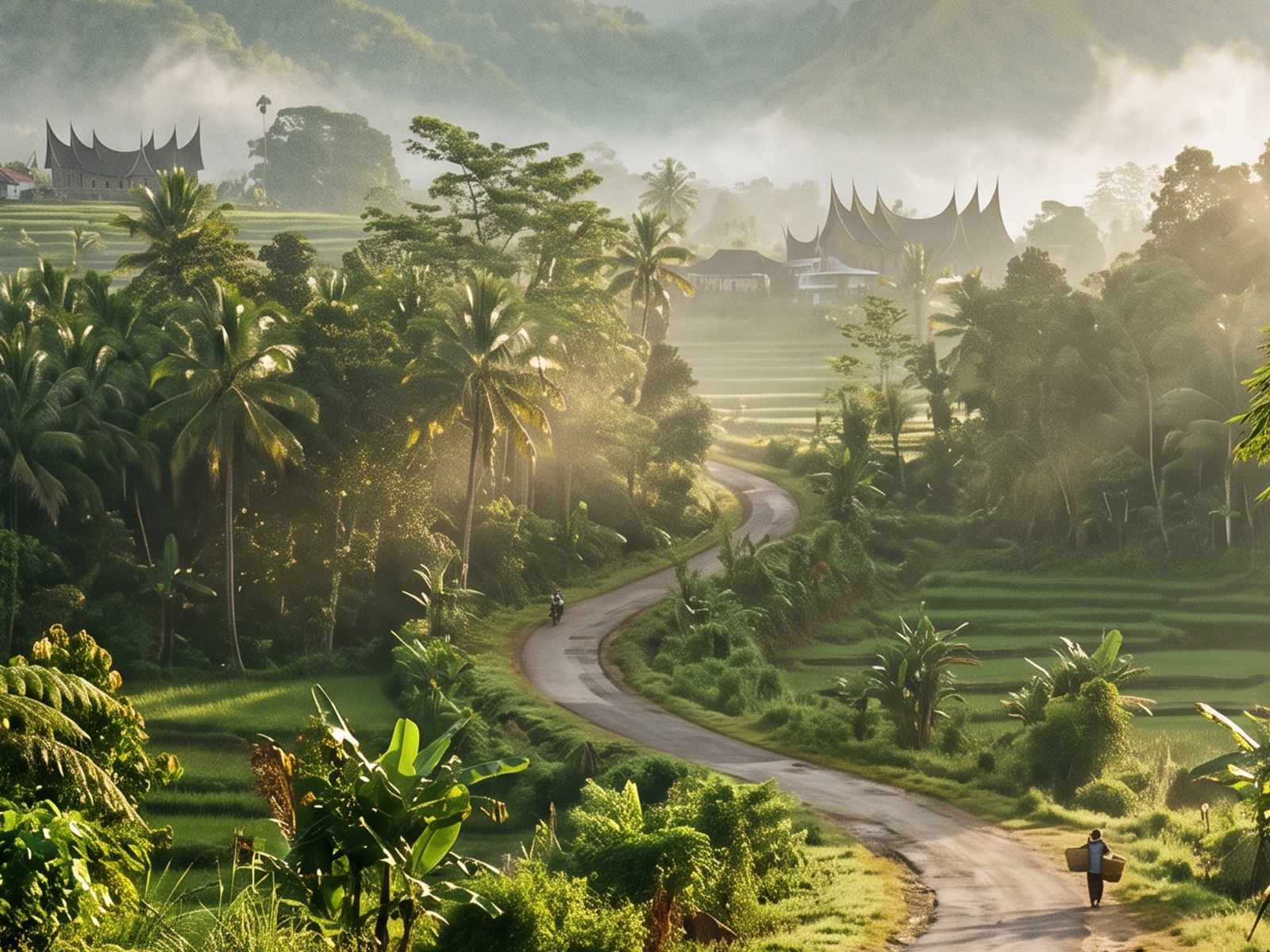 Jalanan Payakumbuh pagi