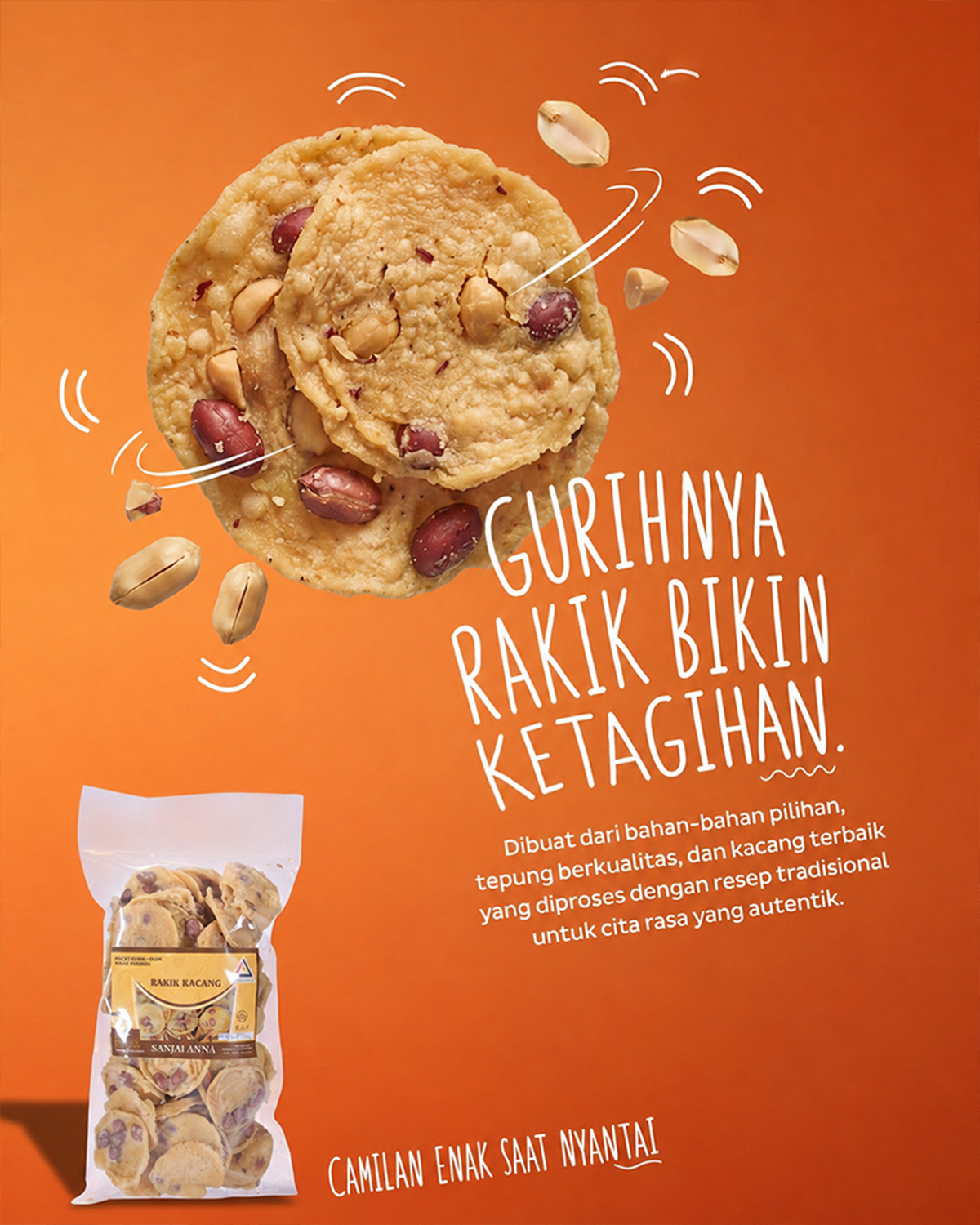 Peyek Kacang