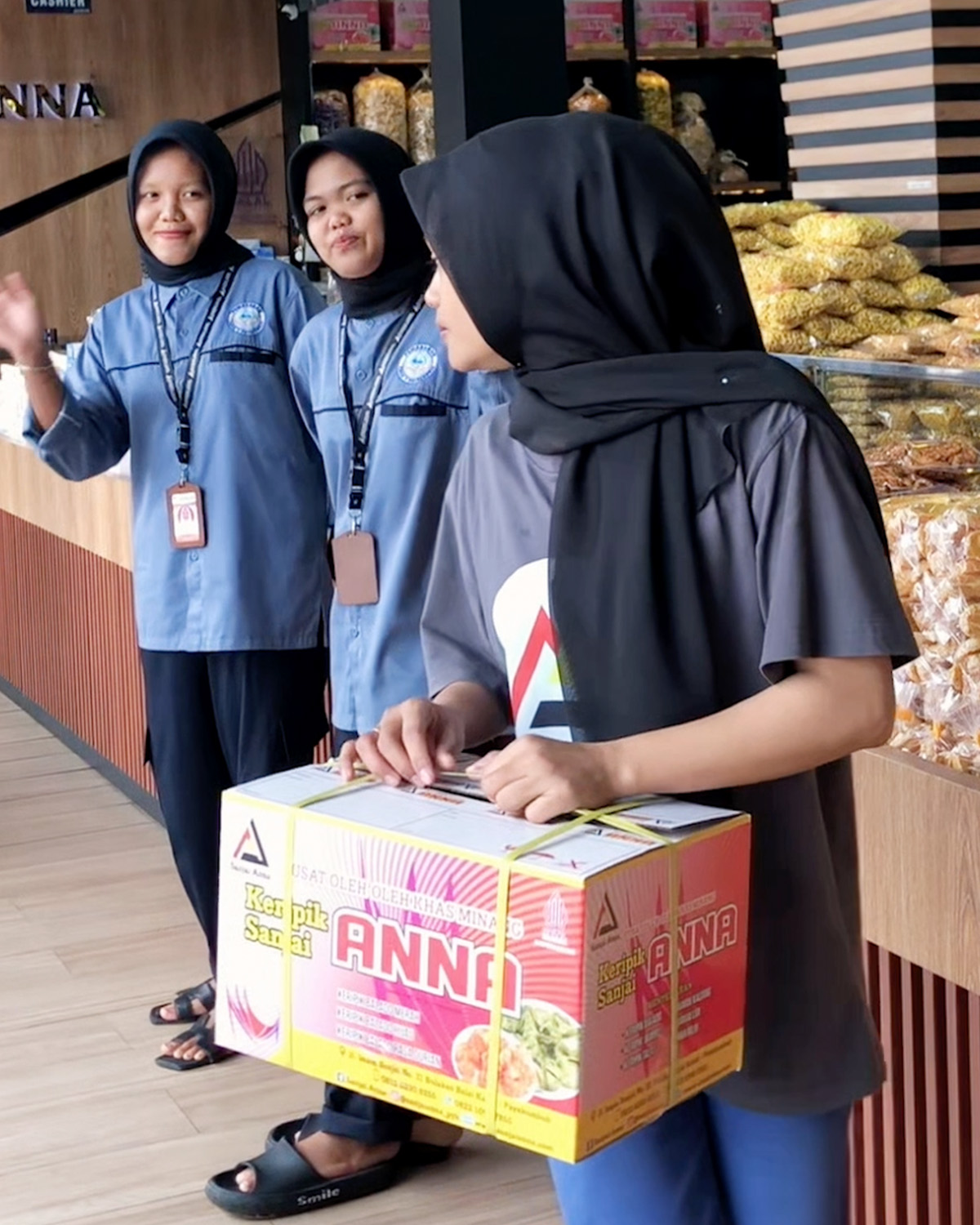 Paket siap kirim + resi